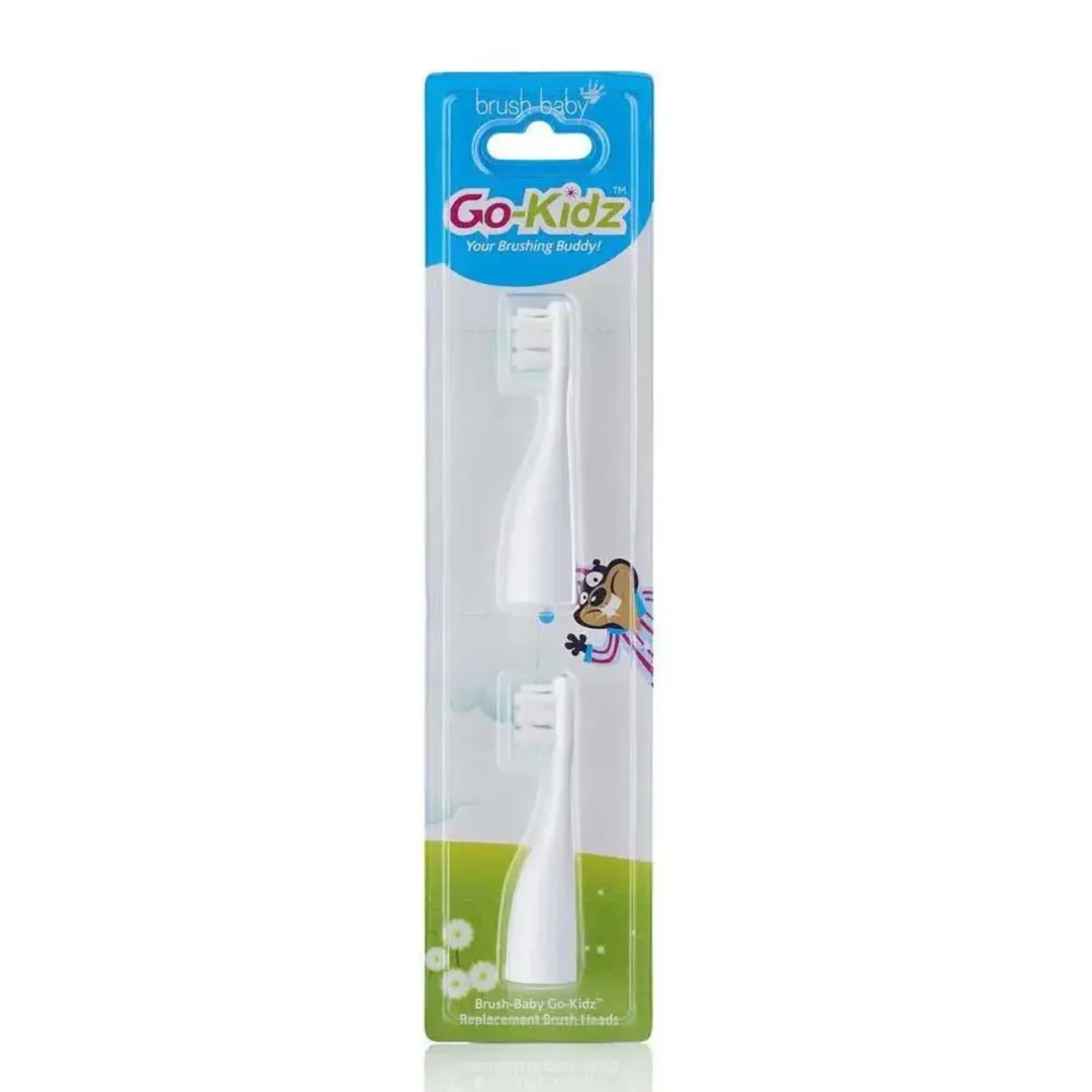 Змінні насадки для зубної щітки Brush-Baby Go Kidz 2 шт. (4594)