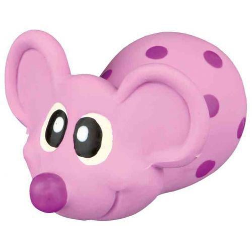 Игрушка Trixie Мышь с пищалкой для собак 8 см