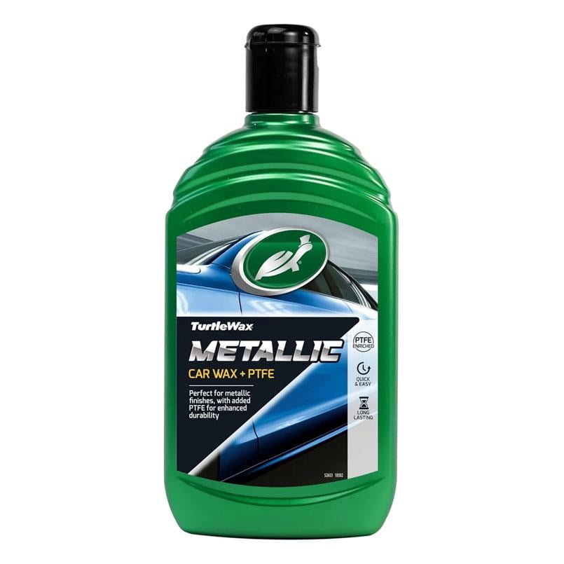 Поліроль для кузова TURTLE WAX Metallic + PTFE Металік з поліфлоном 300 мл (52889)