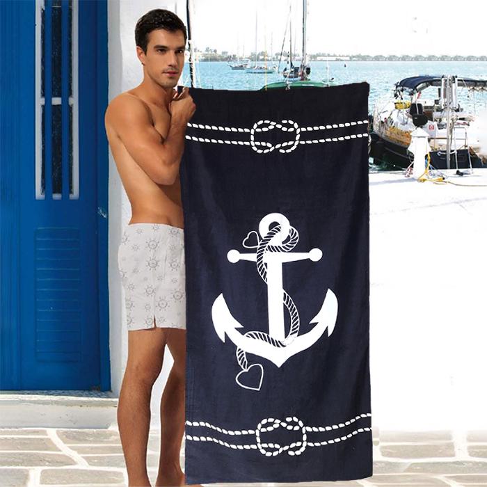 Полотенце Shamrock Синий (5494)