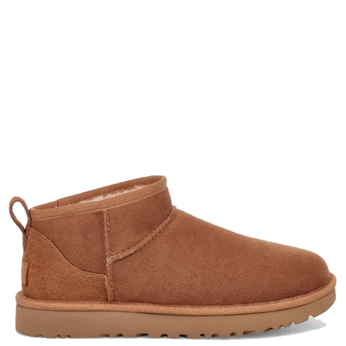 Уггі жіночі UGG Classic Ultra Mini Chestnut Suede р. 39 Помаранчевий (28617)