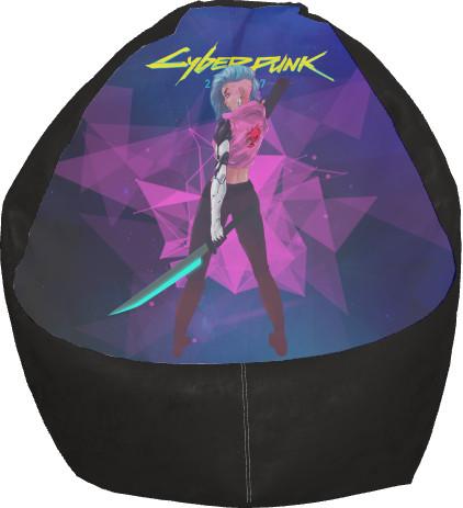 Крісло-груша Cyberpunk 2077 Girl 6 M (13279461)