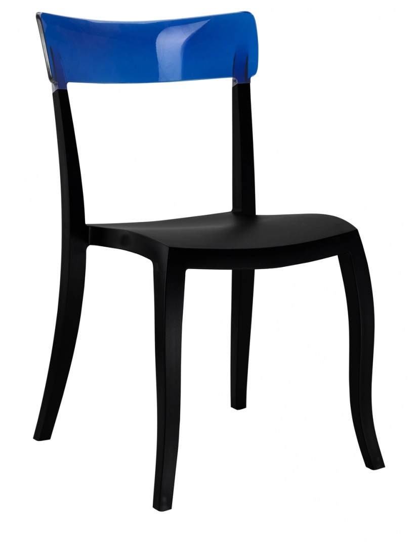 Стілець Litolan Papatya Hera-SP Black Синій (DR002069)