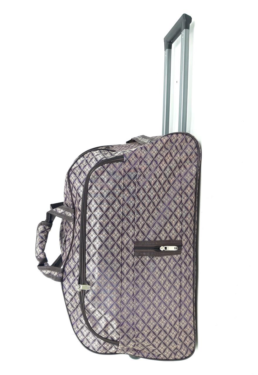 Сумка на колесах 50х28х33 см 45 л Фіолетовий (519-11)