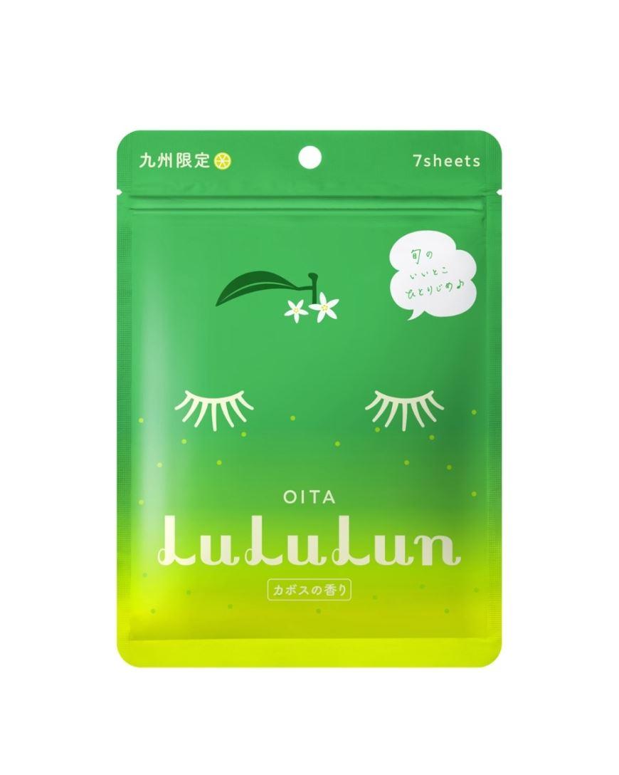 Маска для обличчя LULULUN Regions Oita Kabosu тканинна 7 шт.