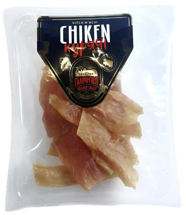 Мясные чипсы Галичм'ясо Chiken куриные 50 г (29388792)