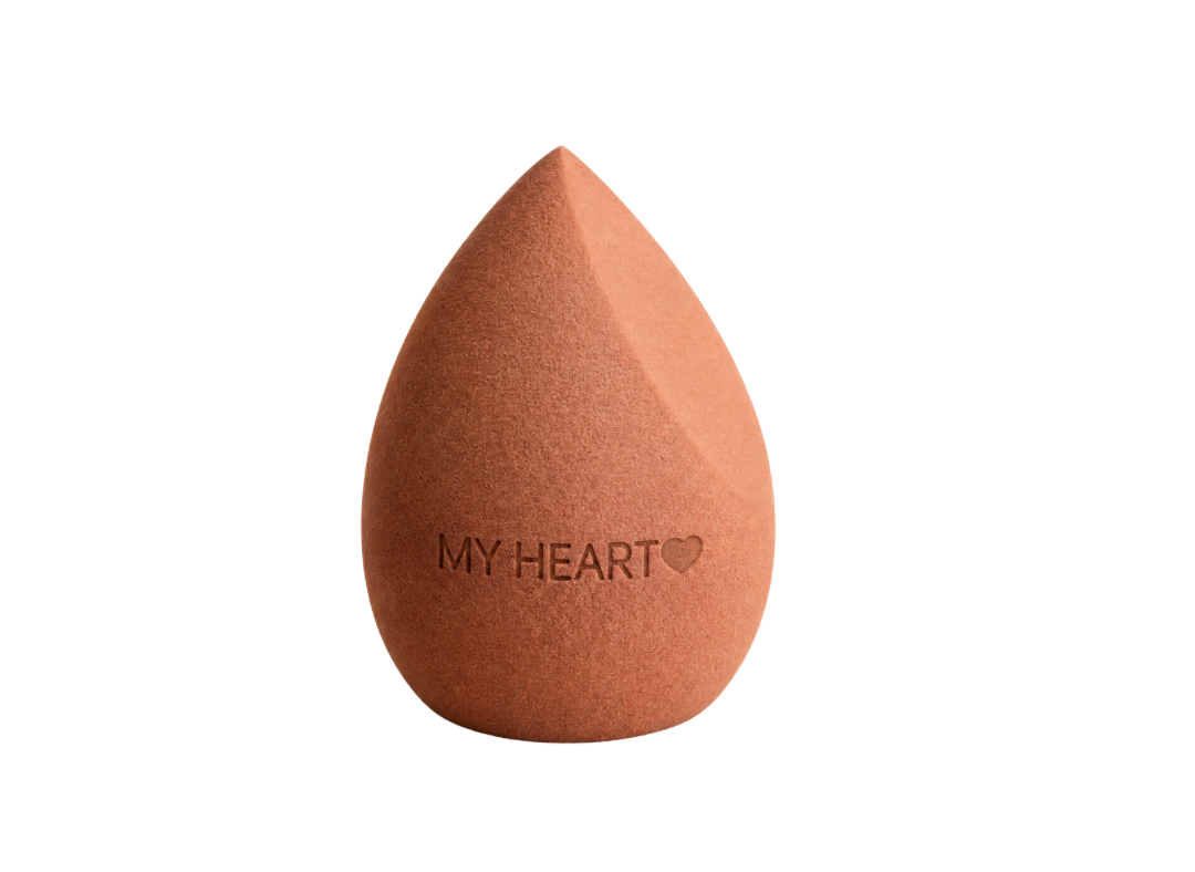 Спонж для макіяжу My Heart зі скосом Коричневий