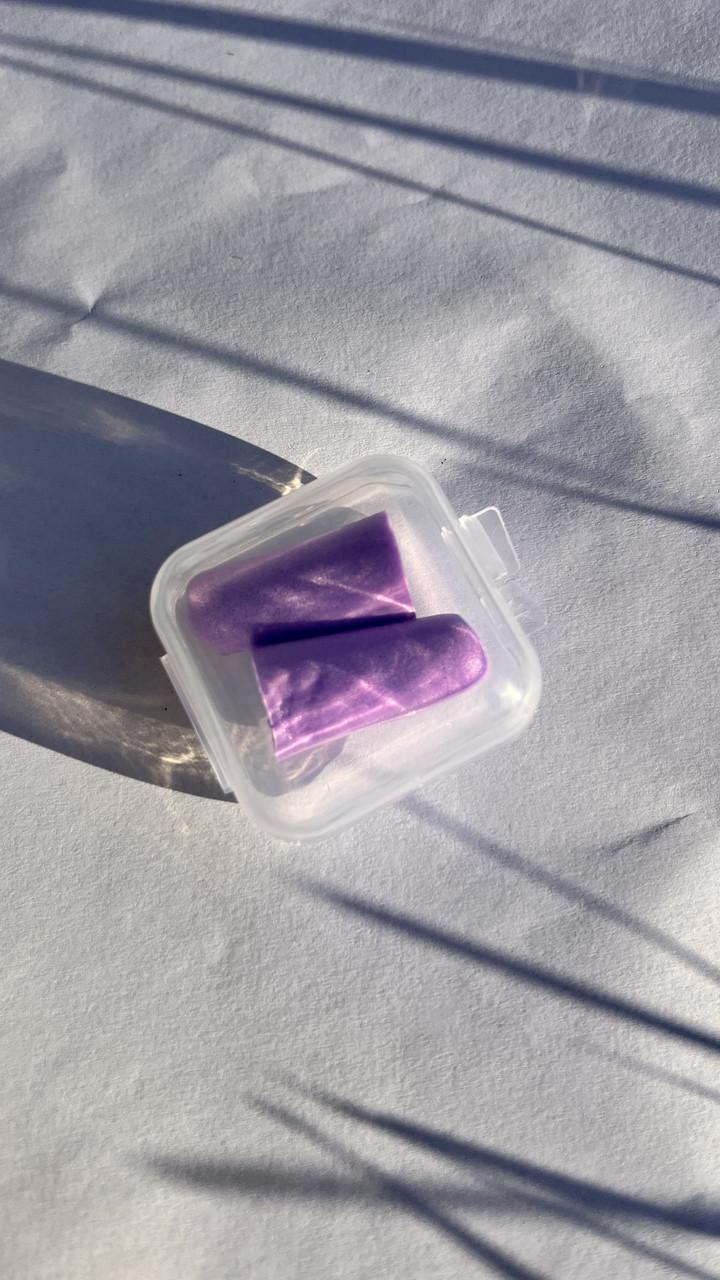 Беруші поліуретанові з ефектом памʼяті/шумозаглушення до 25 дБ і з футляром (04-5) - фото 4 Беруші поліуретанові з ефектом памʼяті/шумозаглушення до 25 дБ і з футляром (04-5) - фото 4