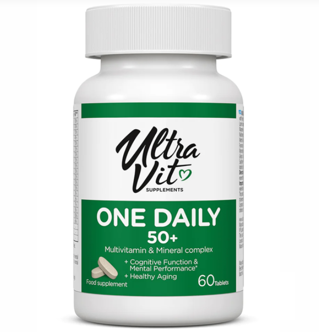 Комплекс мультивитаминный VPLab UltraVit One Daily 50+ 60 таблеток Комплекс мультивитаминный VPLab UltraVit One Daily 50+ 60 таблеток
