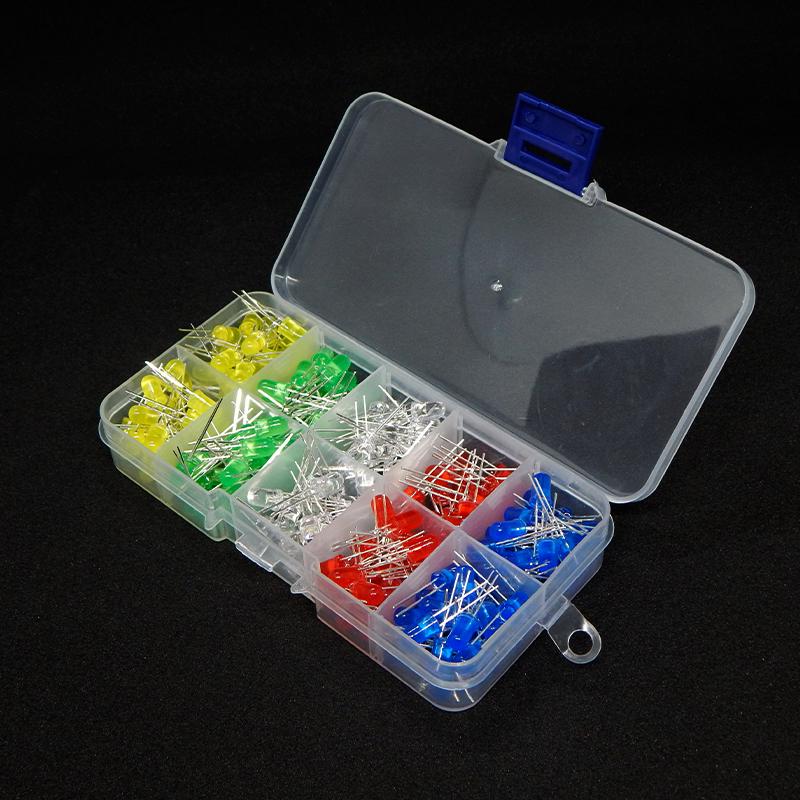 Набір світлодіодів ArduinoKit 250 шт. 5 кольорів (1392450715)