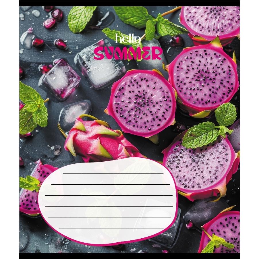 Зошит учнівський Leader Фруктовий сет 018-530414K-3 в клітинку 18 арк. (RLT55239)