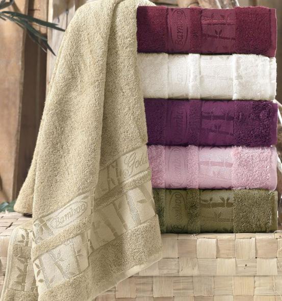 Набор полотенец Pupilla Bamboo Gold 6 шт. 50х90 см - фото 1 Набор полотенец Pupilla Bamboo Gold 6 шт. 50х90 см - фото 1