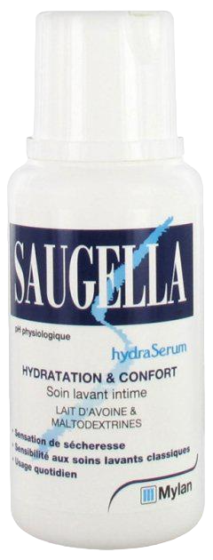 Сыворотка увлажняющая Saugella HydraSerum для интимной гигиены 200 мл