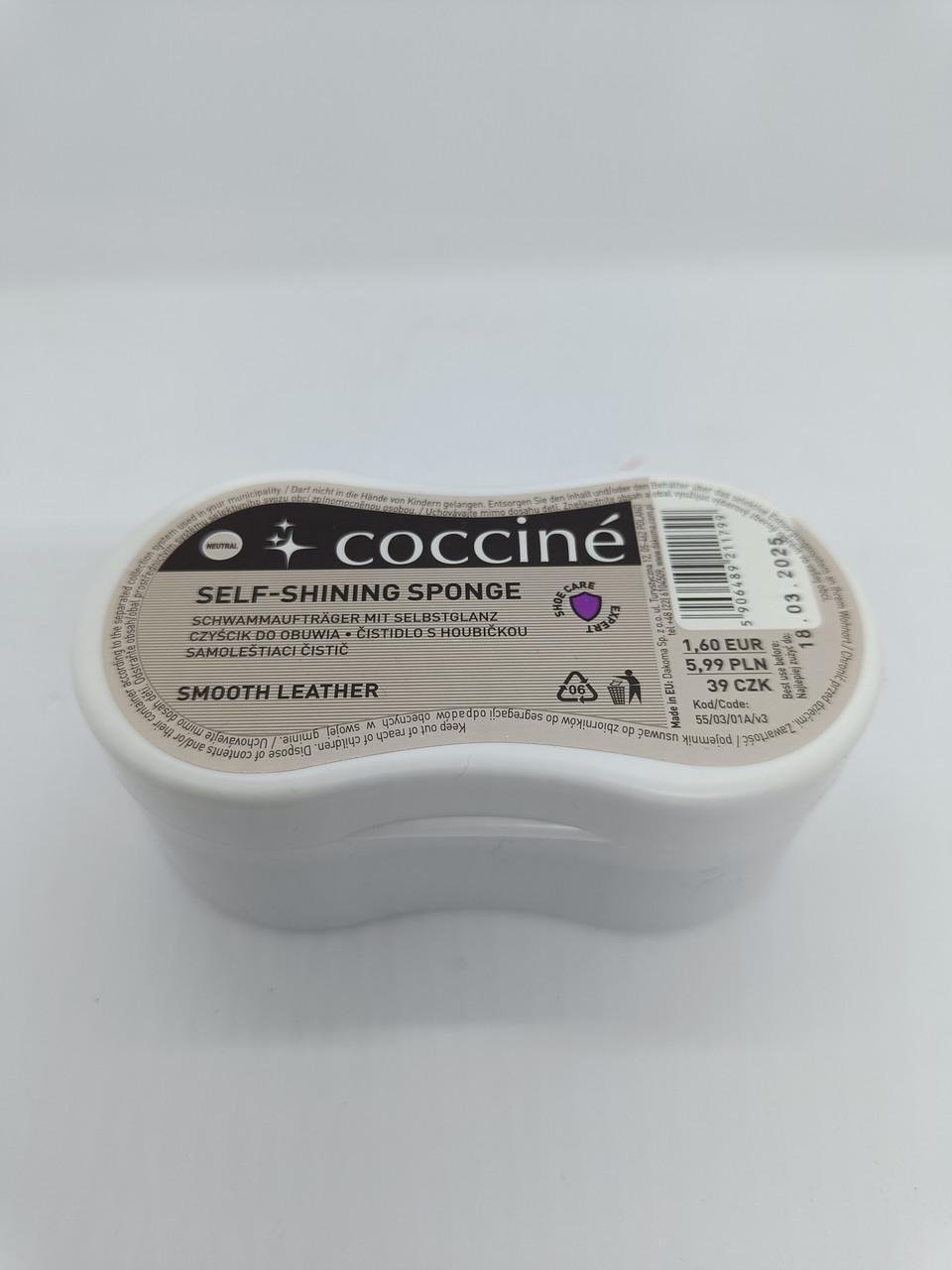 Губка для полірування взуття безбарвна COCCINE SELF SHINING SPONGE (1998970488) - фото 3