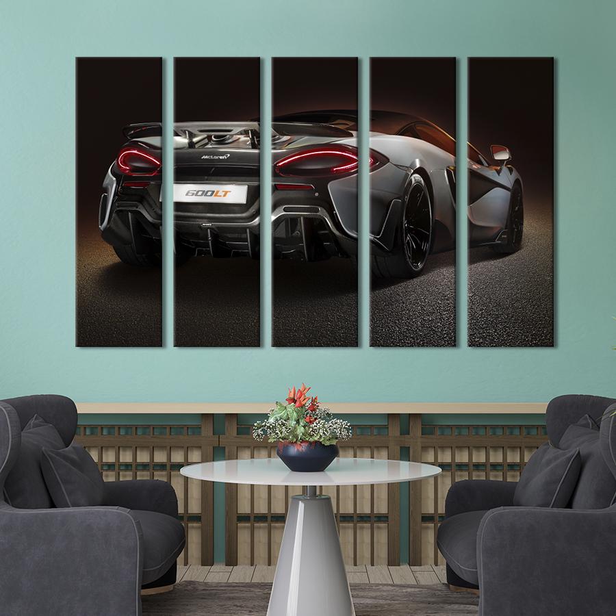 Картина на холсте Авто класса люкс McLaren 570S 155x95 см (1351-51)