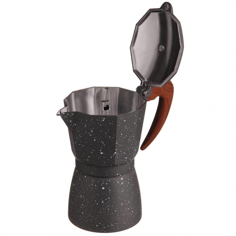 Кофеварка A-Plus 2085 на 6 чашек алюминий (DR001314) - фото 3