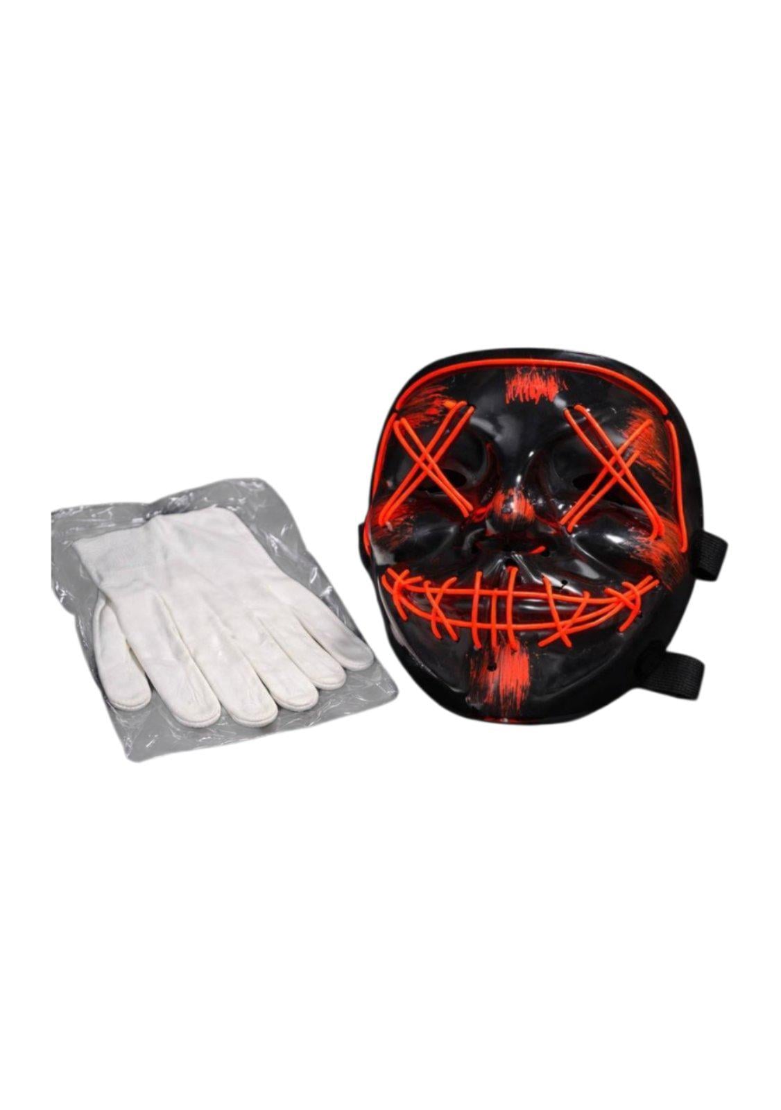 Маска страстная Косплав EL Lines череп полнолицевая