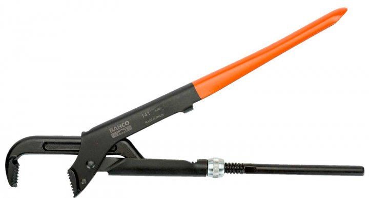 Ключ трубный универсальный Bahco 320 мм захват до 1" 141 (11423)