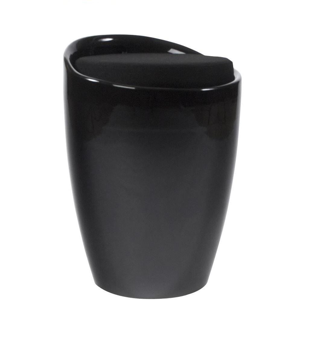 Пуф Group SDM Мари пластик/кожзаменитель Черный