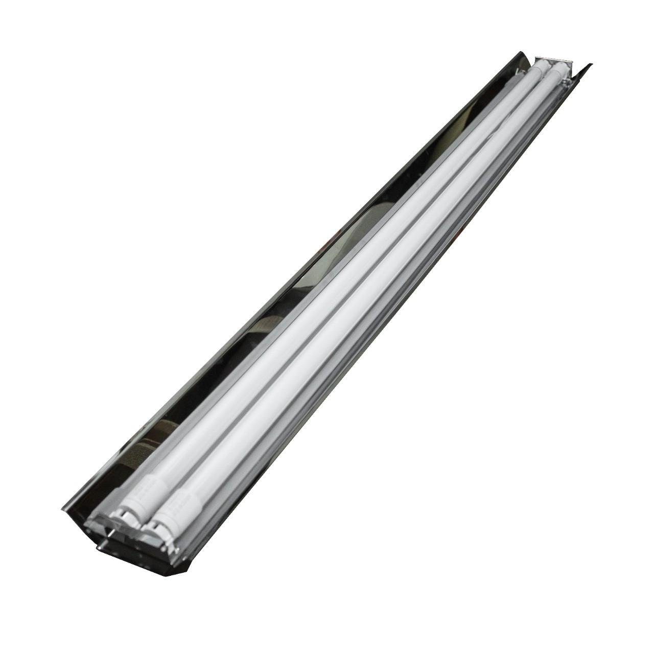 ᐉ Светильник открытый MSK Electric под две led лампы СПВ 02-1200 ...