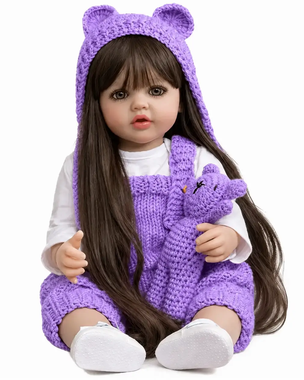 Кукла реалистичная Baby Born Doll Reborn силиконовая 55 см (К0100217)