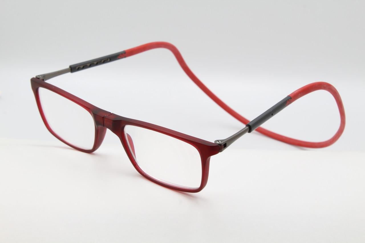 Очки на магните 802 для коррекции зрения унисекс +4,0 (2762041518)