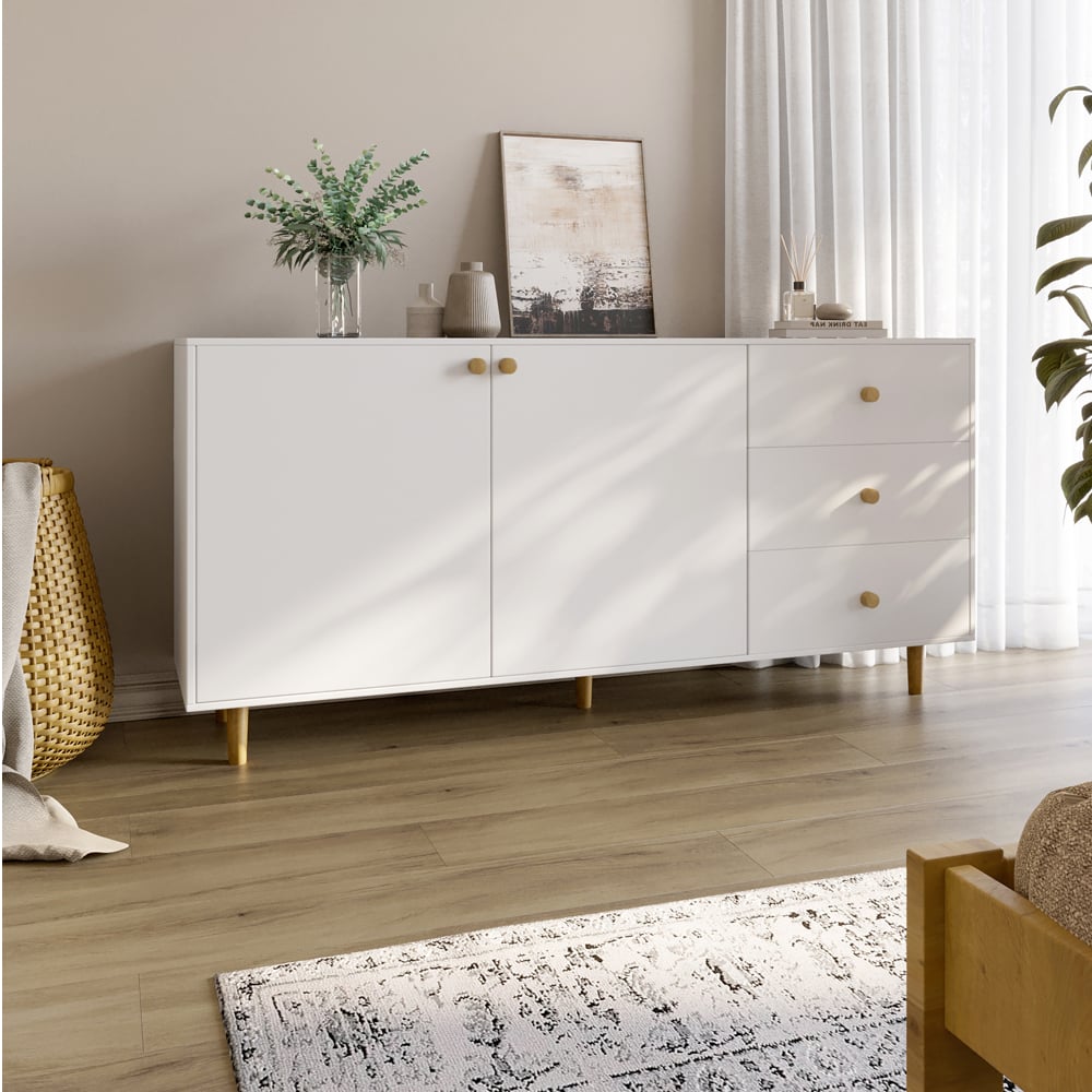 Комод Lion Х'юге-5 158,5x39x77 см Німфея Альба (LION-041113)