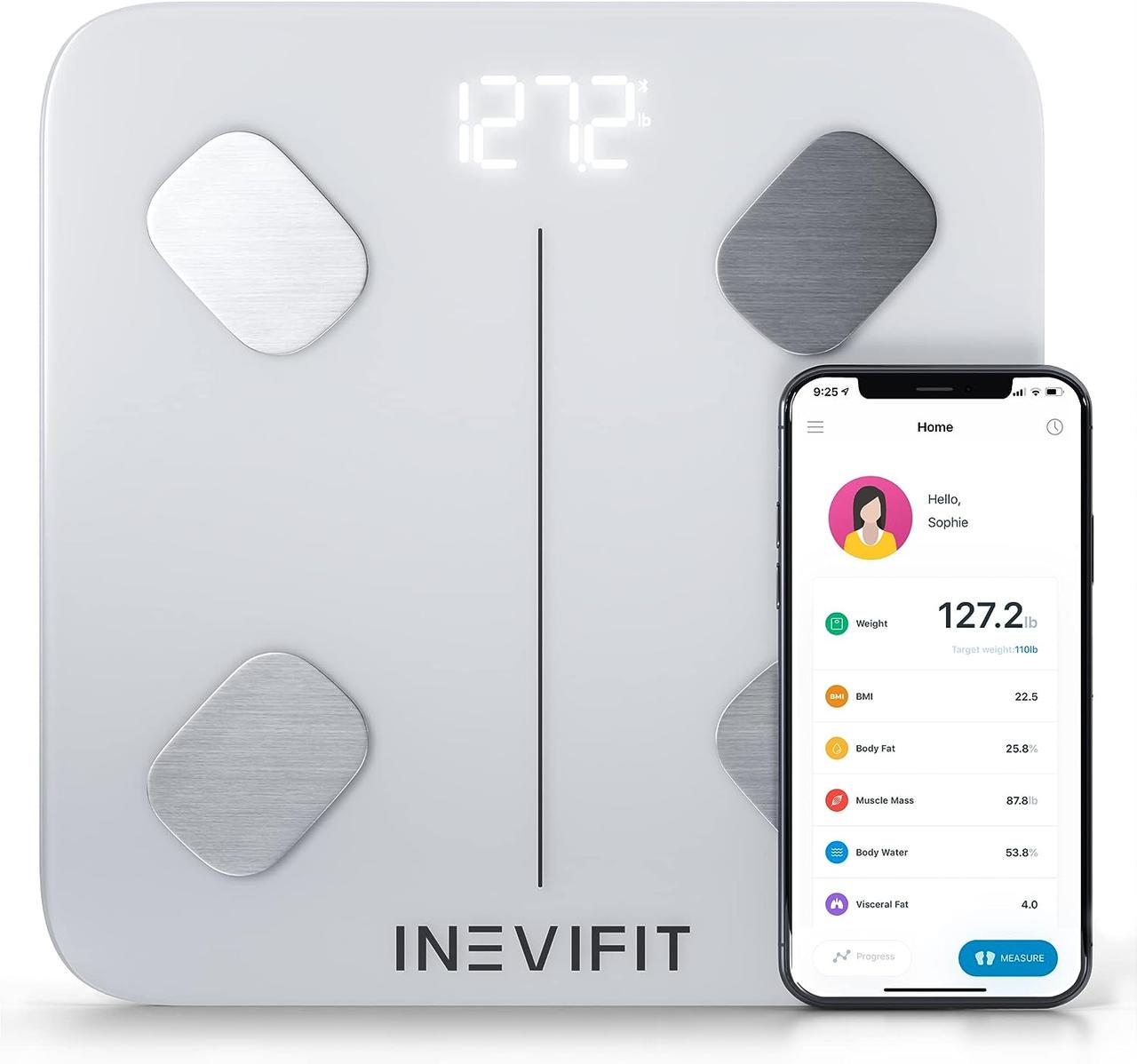 Ваги для визначення жиру Inevifit Bluetooth