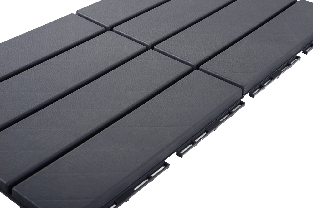 Покриття для підлоги модульне Violet House 1166 Anthracite 33x33 см 9 шт. (31158988)