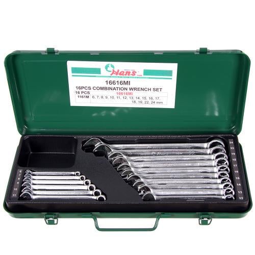 Набор ключей 6-24 мм 16 пр. (31297)