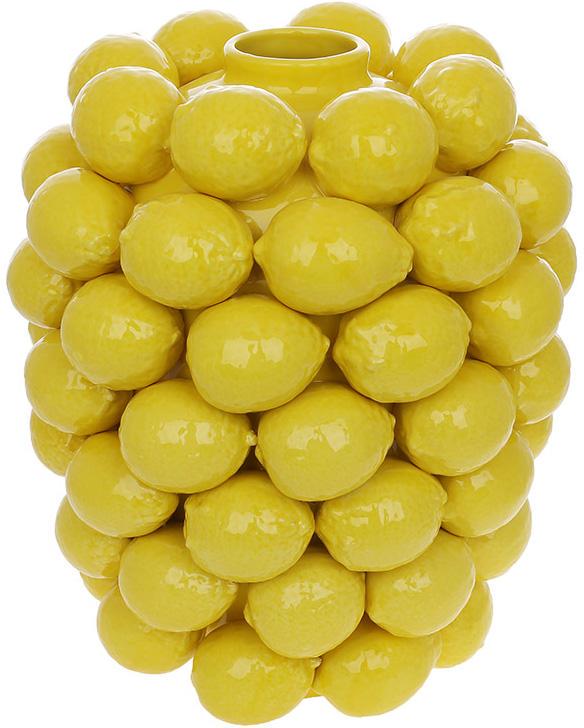 Ваза Lemon фарфоровая декоративная 40 см 28 см
