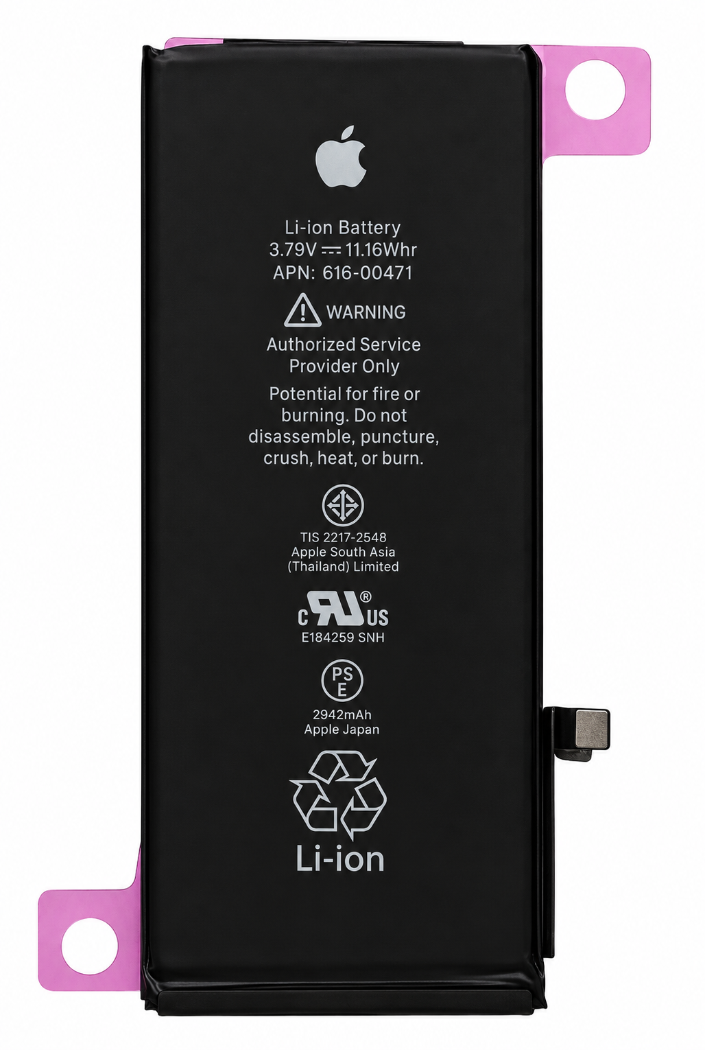 Аккумулятор для Apple iPhone XR 3,79V 2942 mAh (29769935) Аккумулятор для Apple iPhone XR 3,79V 2942 mAh (29769935)