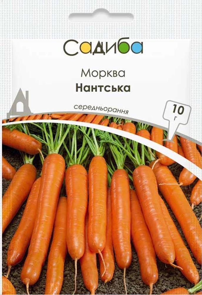Насіння моркви Садиба Нантська 10 г (1668)