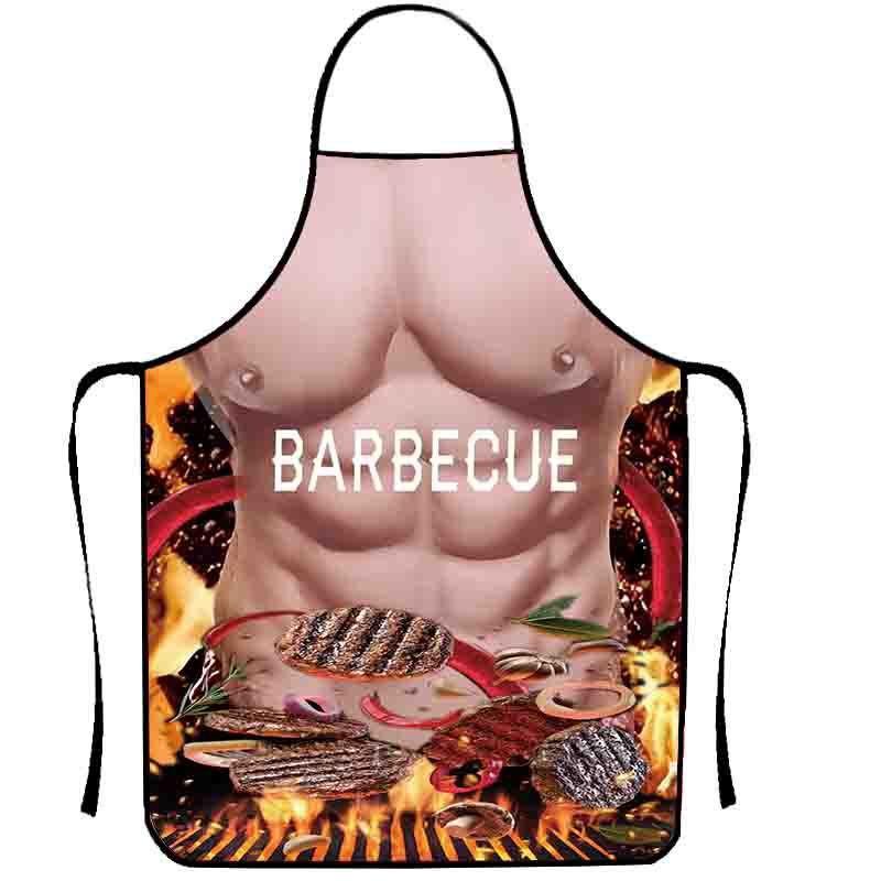 Фартук с приколом Barbecue 80x60 см Разноцветный (50209)