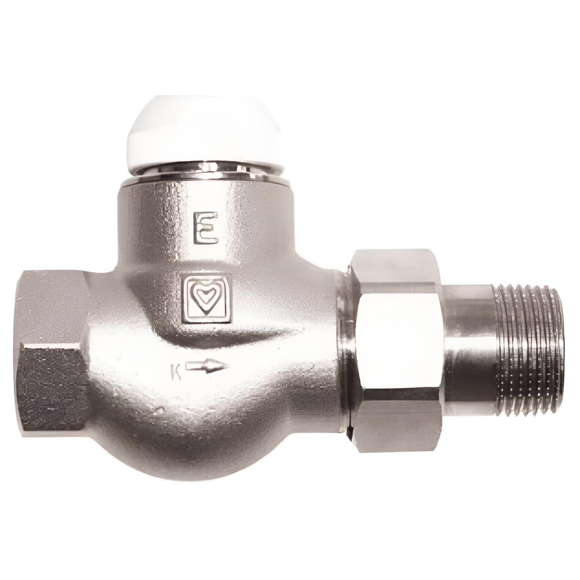 Термостатичний клапан прохідний Herz TS-E 1" (9923)