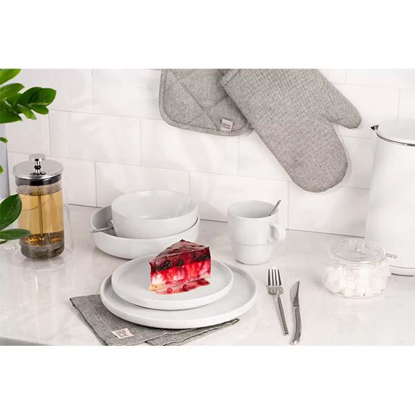 Тарелка обеденная Ardesto 26,5 см Белый (ЦБ-00033320) - фото 2 Тарелка обеденная Ardesto 26,5 см Белый (ЦБ-00033320) - фото 2