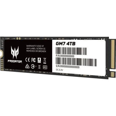 Накопитель SSD Acer Predator GM7 4TB M.2 2280 (BL.9BWWR.120) Накопитель SSD Acer Predator GM7 4TB M.2 2280 (BL.9BWWR.120)