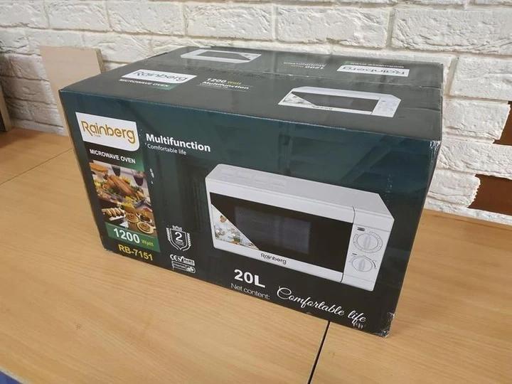 Мікрохвильова піч Rainberg RB-7151 1200W 20 л Білий (228RB7151) - фото 5 Мікрохвильова піч Rainberg RB-7151 1200W 20 л Білий (228RB7151) - фото 5