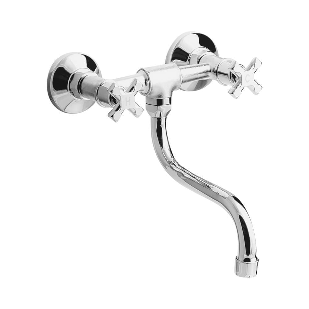 Смеситель для кухни двухвентильный настенный WAL VEN8-A402