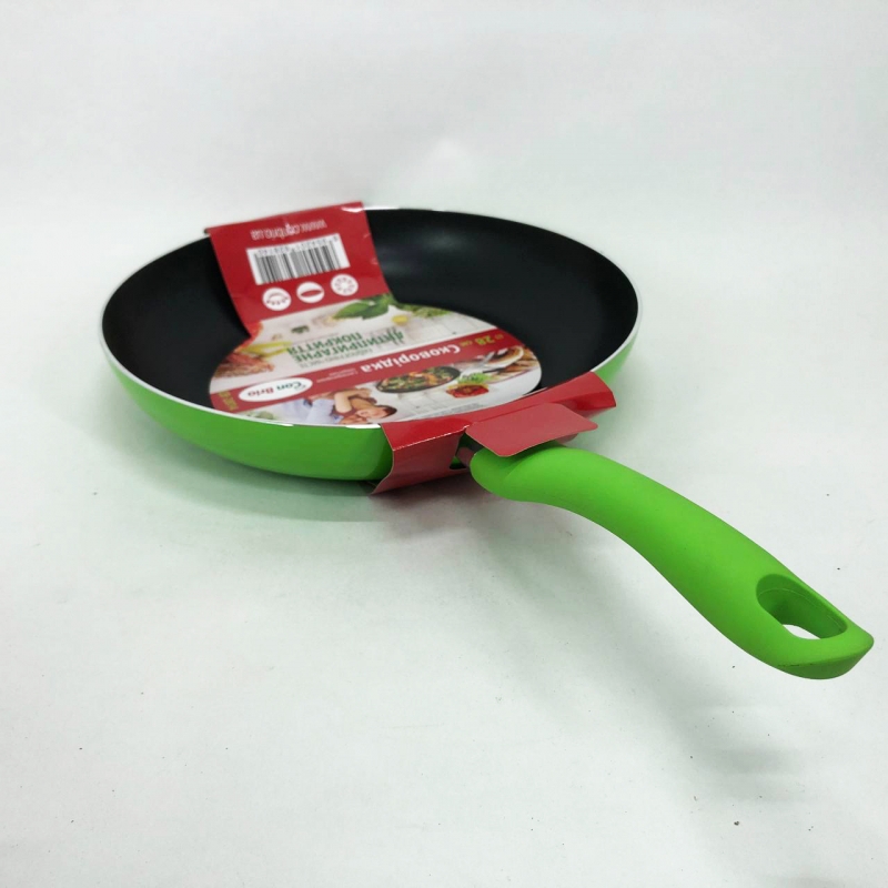 Сковорода Con Brio СВ-2814 для змаження 28 см Green (tf5169) - фото 7 Сковорода Con Brio СВ-2814 для змаження 28 см Green (tf5169) - фото 7