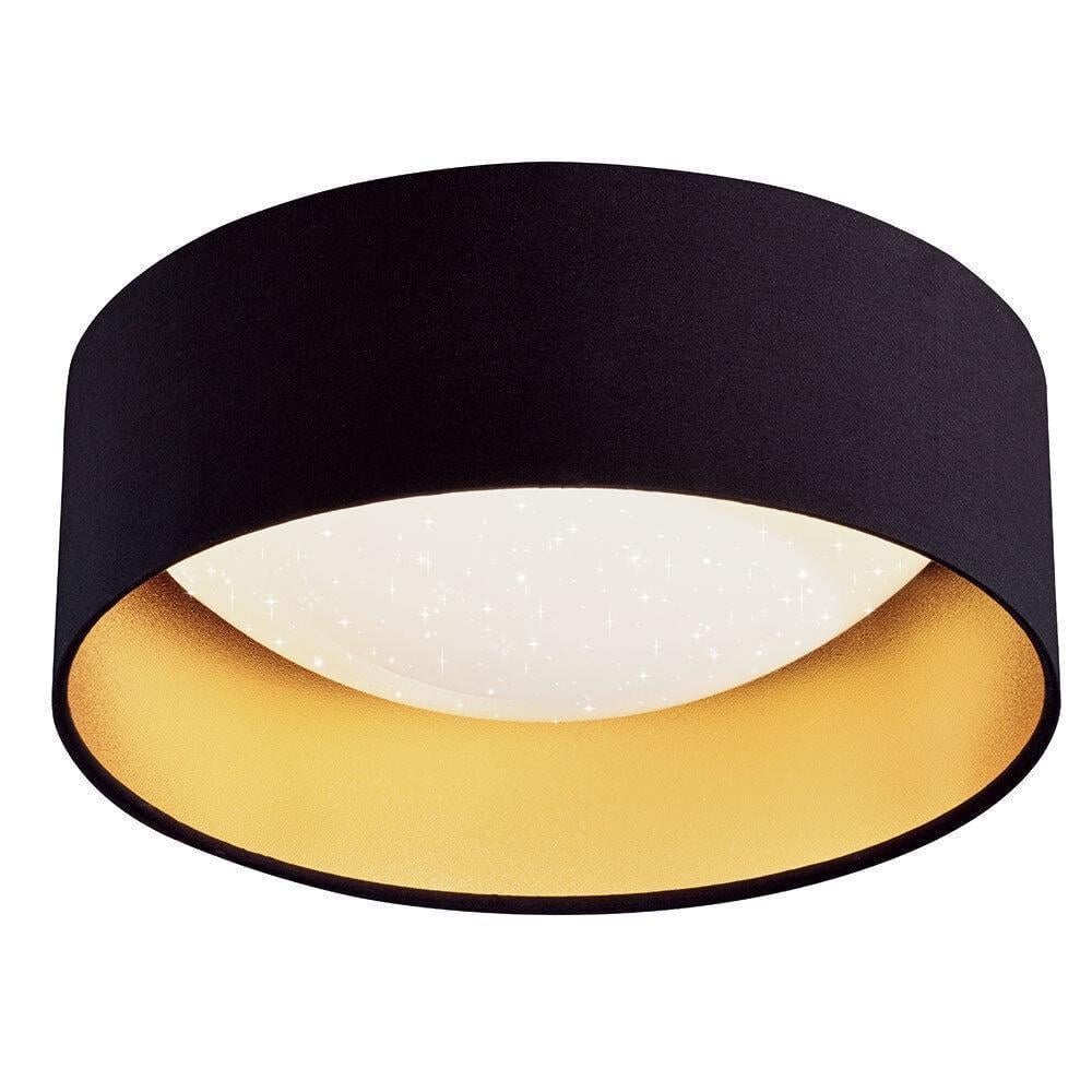 Потолочный светильник Casalux тканевый 12 Вт Черный (4061461524678) Потолочный светильник Casalux тканевый 12 Вт Черный (4061461524678)