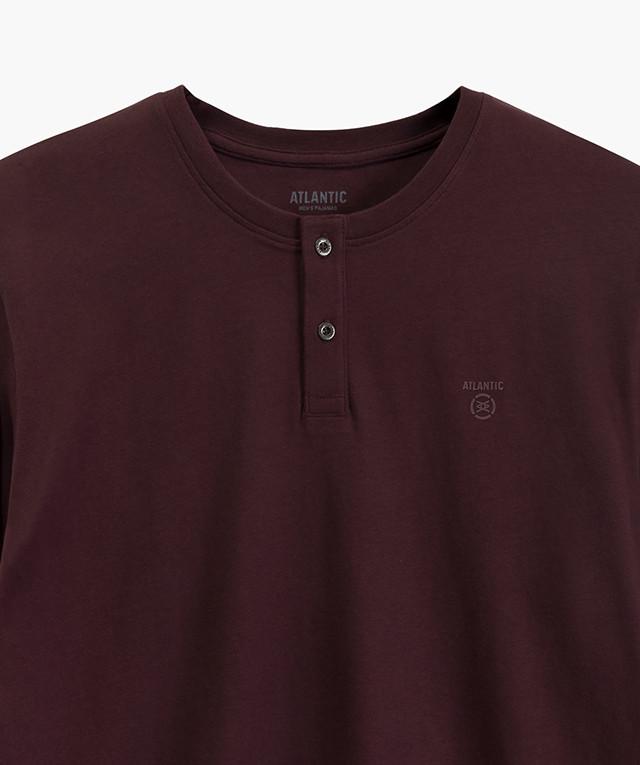 Пижама мужская Atlantic NMP-394 кофта/брюки хлопковая в клетку M Бордовый/Серый (2802477912) - фото 4 Пижама мужская Atlantic NMP-394 кофта/брюки хлопковая в клетку M Бордовый/Серый (2802477912) - фото 4