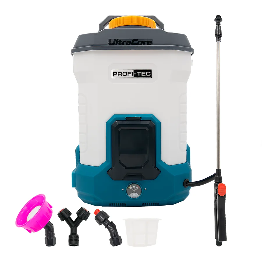 Обприскувач акумуляторний PROFI-TEC PS-12L/20V без акумулятора та зарядного пристрою (008349) Обприскувач акумуляторний PROFI-TEC PS-12L/20V без акумулятора та зарядного пристрою (008349)