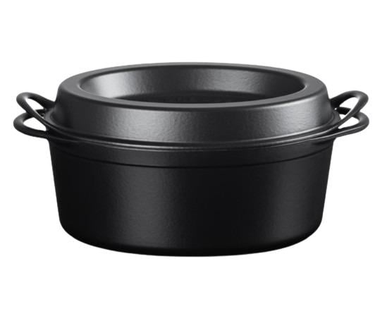 Гусятниця Le Creuset 7,2 л Satin Black (25084320000460) - фото 1