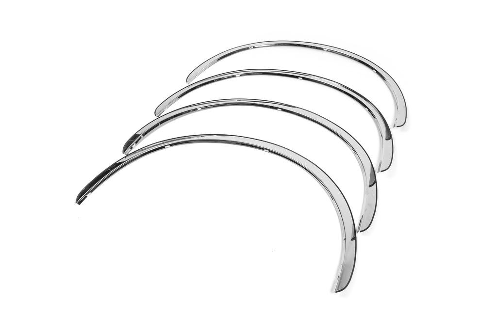 Накладки на арки Max chrome для Nissan Micra K12 2003-2010 гг. нержавеющая сталь Хром