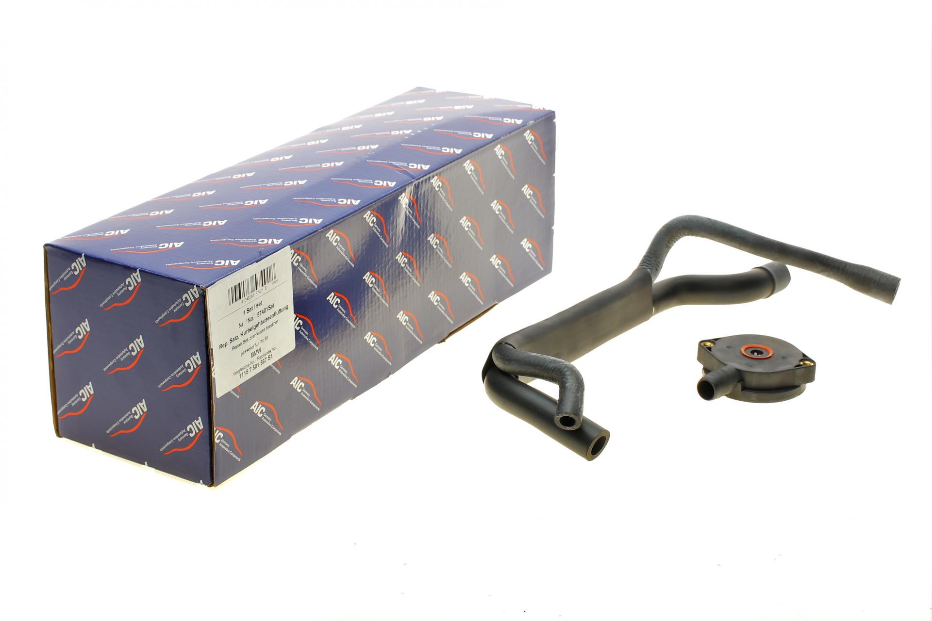 Клапан регулирования давления картера BMW 3 E36/E46/5 E34 1,6-2,0 89-06 M43/M44/M40 (57401Set)