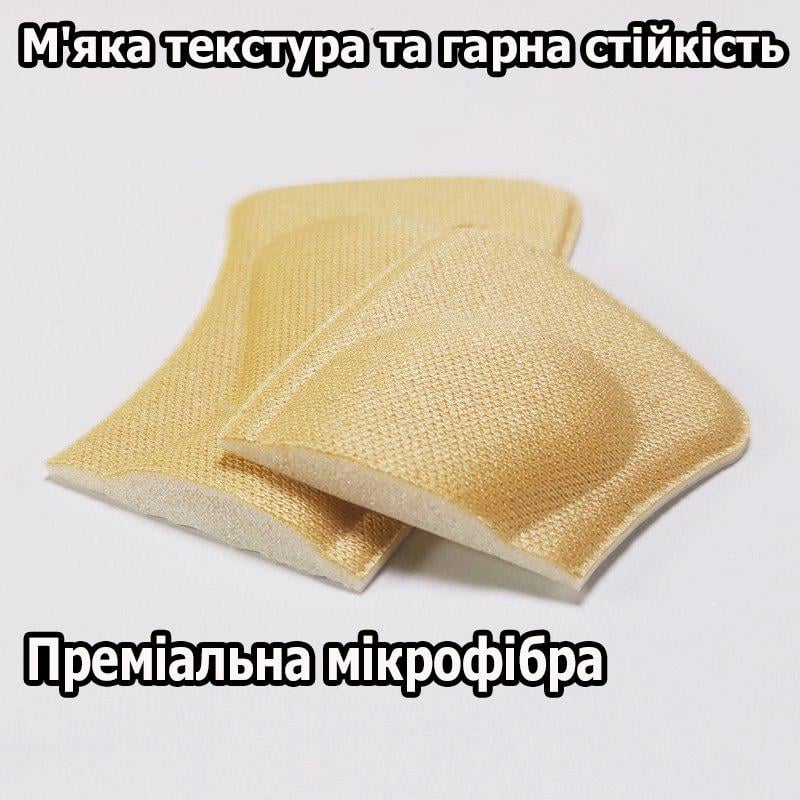 Вкладиші на задник взуття для ремонту п'яти та від натирань Бежевий (2867) - фото 3