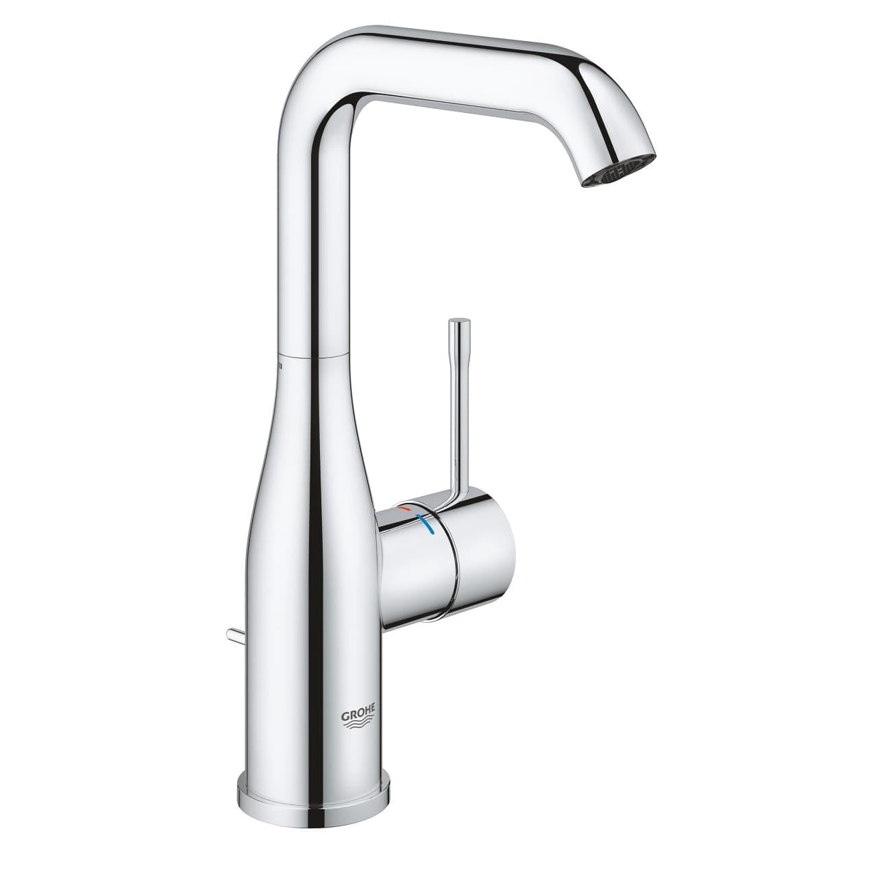 Смеситель для раковины Grohe Essence New однорычажный с донным клапаном Хром (32628001)