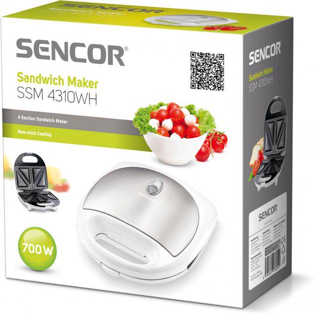 Сендвічниця Sencor SSM 4310 WH (SSM4310WH) - фото 4