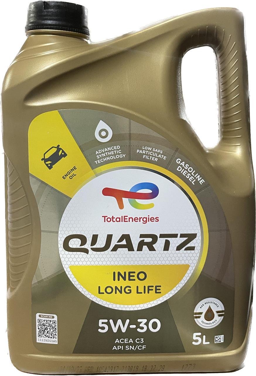 Моторное масло Total Quartz INEO LL 5W-30 5 л (213819)